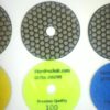 2 ceramica 100 grit dry diamond polishing pad