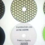 8 ceramica 3000 grit dry diamond polishing pad