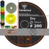 3 ceramica 200 grit dry diamond polishing pad