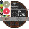 4 ceramica 400 grit dry diamond polishing pad