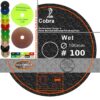 Wet Cobra Diamond polishing Pad 100 grit only