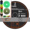 wet Cobra Diamond polishing Pad 800 grit only