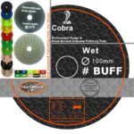 Wet Cobra Diamond polishing Pad Black Buff only