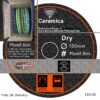 Dry Ceramica Diamond Polishing pads full set 10 mixed grits 100mm diameter