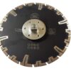 230mm D 9" Black Rhino Prianha Diamond Blade 22 23 centre fange holes