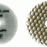 Dry Ceramica Diamond Polishing pads White Buff Grit Only