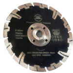 150mm D Devil Prianha Diamond Blade 22 23 centre fange holes