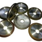 diamond drainer groove flute wheels 100mm D 12.7W