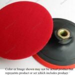 100mm Dia Plastic with FOAM velcro backing holder M14