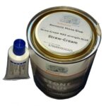 Stone Glue 1ltr Adhesive Polyester Resin & Hardener Tin