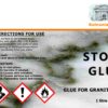 Stone Glue 1ltr Adhesive Polyester Resin & Hardener Tin