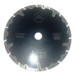 200mm Rhino Black Granite Turbo Diamond Blade