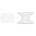 Sintered Diamond Profiling Bull Noise for Roc Router